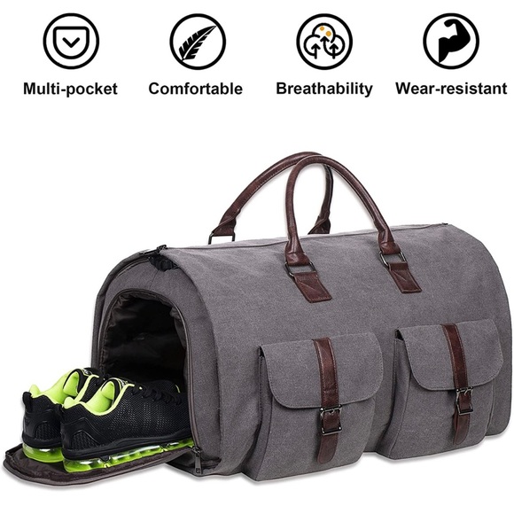 Convertible Travel Garment Bag,Carry on Garment Duffel Bag for Me… - Picture 6 of 7